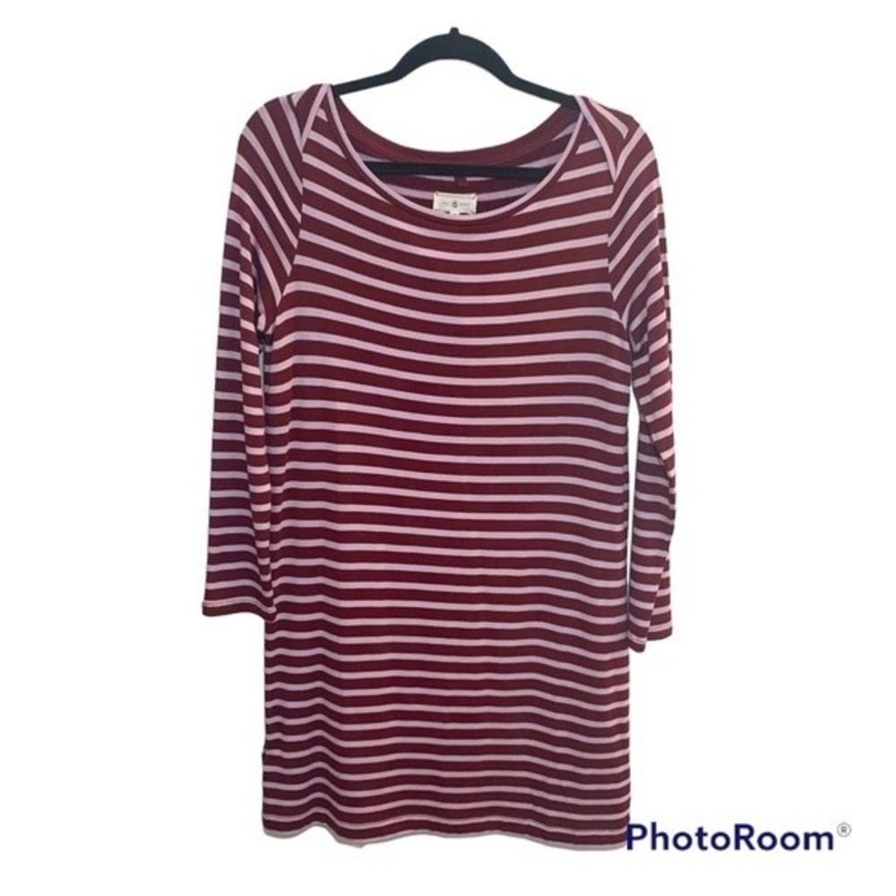 Lou & Grey Striped T-shirt Dress